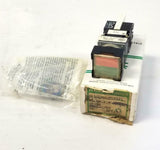 General Electric CR104MM4516121 Pushbutton Green & Orange Illuminated