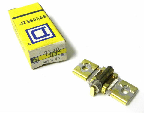 BRAND NEW SQUARE D OVERLOAD THERMAL UNIT HEATING ELEMENT MODEL 1-B2.10 (2 AVAIL)