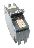 Federal Pacific NC0220 2-Pole Stab-Lok Duplex Circuit Breaker 20A 120/240V 1 PH