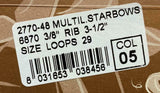 Brizzolari Premium 3-1/2" Pink Star Gift Bow 3/8" Ribbon 29 Loop 48 Count