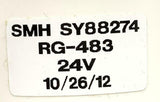 SMH SY88274 RG-483 24 Volt Battery Indicator Meter