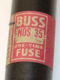 BUSS  BUSSMAN  N0S 35  ONE-TIME FUSE 35 AMP 600 VAC
