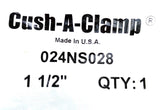 ZSI-Foster Cush-A-Clamp 024NS028 Channel-Mounted Clamping System 1-1/2"
