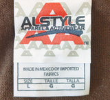 Alstyle Men's James Taylor & Ben Taylor Tour 2011 Graphic Brown Shirt Size Large