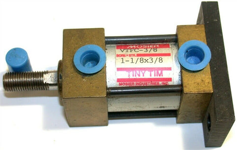 Mosier Tiny Tim 3/8" Stroke 1 1/8" Bore Tie rod Air Cylinder VTFC-3/8 New