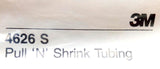 Lot of (2) 3M 4626 S Pull 'N' Shrink Re-Grip Rubber Tubing Drop Wire 0.27" O.D