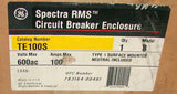 NEW GE 100 AMP CIRCUIT BREAKER ENCLOSURE 600 VAC MODEL TE100S
