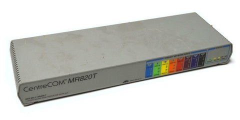 ALLIED TELESIS MR820T CENTRECOM 8 PORT MICRO HUB REPEATER