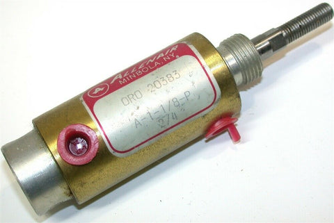 Allenair 1/2" stroke Brass Air Cylinder Stroke A-1-1/8 -P New