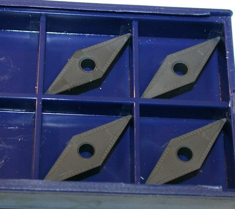 Lot of 4 Stellram Diamond 60° Indexable Carbide Turning Inserts VNMG331A 3G MP37