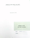 Fluke Model 910A True RMS Voltmeter Instruction Manual