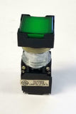 General Electric CR104ME51611 Pushbutton Green Illuminated