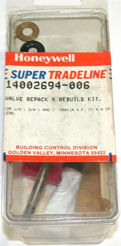 New Honeywell V5011A /F Valve Rebuild/Repack Kit Model 14002694-006