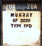 Murray EP2020 2 Pole Twin Circuit Breaker 20/20A 120/240VAC Plug-In Feed-Thru