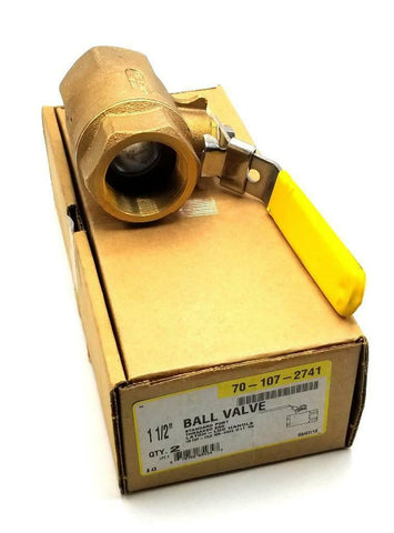 APOLLO 701072741 1-1/2" FNPT Bronze Ball Valve Inline