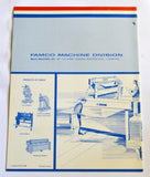 FAMCO L-1010 SQUARING SHEARS ARBOR AND AIR PRESSES BROCHURE