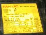 GE Fanuc  A06B-0501-B751  3-Phase AC Servo  Motor W/Encoder 2000 RPM