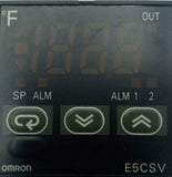 Omron E5CSV-R1T-F Digital Temperature Controller 100-240VAC 50/60HZ 5VA