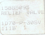 Sauer Danfoss 1D70-P-30SV-111B Relief Valve 158G5095