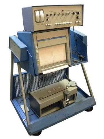 FEDERAL 1200 SURFANALYZER WITH GOULD CONTROLLER AND RECORDER ON MOBILE CART