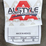 Alstyle Men's Bob Seger & The Silver Bullet Band 2011-2012 Green Shirt Size L
