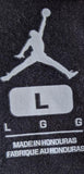 Nike Jordan Men's Air Jordan Black Short Sleeve Shirt Size Large