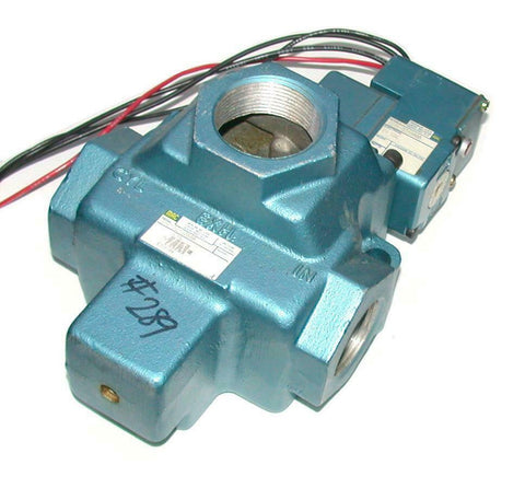 Mac  58B-32-526AA  Spring Return Solenoid Valve  24 VDC