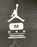 Nike Jordan Men's Now Serving All J's Black Short Sleeve Shirt Size Medium