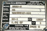 Textron HU25-3 Cone Drive Speed Reducer 30-1 Ratio 1.68 HP 1750 Input RPM