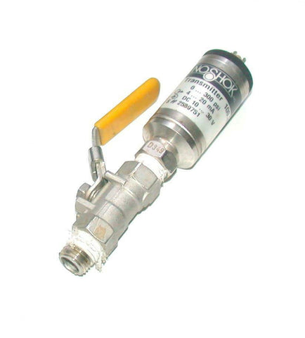 Noshok  100.150.1.1.2.7  Transmitter W/Sharpe Stainless Steel Ball Valve NO PLUG