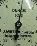 Ametek LO-5 Mechanical Force Gauge 0-72 Oz.