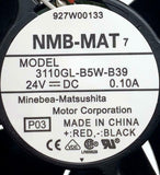 Minebea-Matsushita Motor Corp. 3110GL-B5W-B39 Axial Fan 24 VDC 0.10 Amps