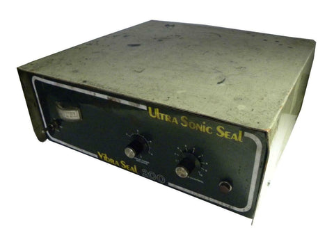 ULTRA-SONIC SEAL CO. HVS200 VIBRA SEAL 200 WITH HSM3 WAND