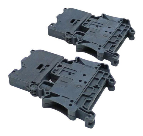 Lot of (2) Phoenix Contact Typ UT 6-HESI Fuse Modular Terminal Block 6