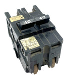 Federal Pacific Electric NA240 2 Pole Circuit Breaker 40A 120/240VAC 1 PH PlugIn