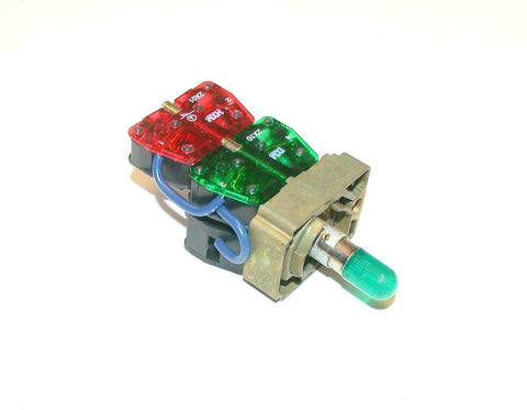 New Allen Bradley  800E-2DLT3GX11   Full Voltage Lamp Module W/Contact Blocks