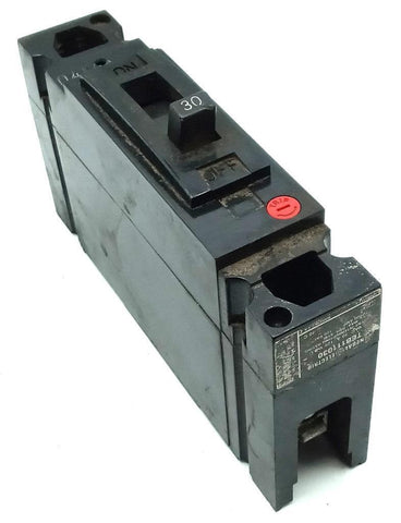 General Electric TEB111030 1 Pole Circuit Breaker 30A 120VAC 1 PH Bolt On