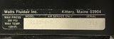 Dynamation Inc Air Breathing Panel Assembly w/ 2 Watts R105 Regulators 250 PSI