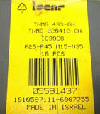 Lot of 9 New Iscar 5591437 Carbide Turning Inserts TNMG 433-GN IC3028