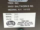 Trek 365 High Speed Electrostatic Voltmeter 115 VAC