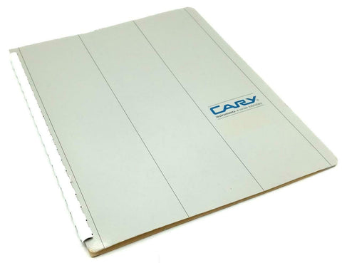 Cary Instruments Model 1413 Specular Reflectance Accessory Instruction Manual