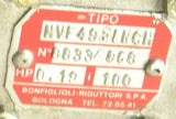 Bonfiglioli   MVH49FINCH   Speed Reducer Gearbox  100: 1 RATIO 0.19 HP