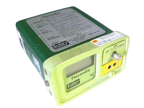 BAILEY INSTRUMENTS THERMAZIP TZCHR TEMPERATURE READER - SOLD AS IS