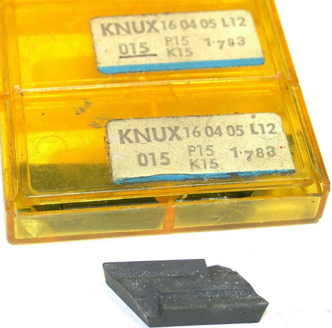 Lot of 3 New Sandvik Indexable Turning Carbide Inserts KNUX 16 04 05 L12 P15