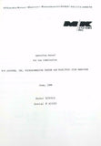 M/K Systems Inc. Model M/K910 Microformation Tester Instruction Manual