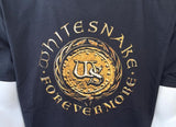 Fruit Of The Loom Men's Whitesnake Forevermore Graphic Black Shirt Size Large