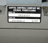 CAPITAL CONTROLS VR203C4 GAS FEEDER TRAP HEATER 120 VAC