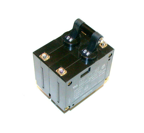 NIB New Idec  NRAS2100F  2-Pole 2 Amp 250 VAC Circuit Breaker