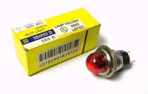 BRAND NEW SQUARE D PILOT LIGHT CLASS 9001 MODEL 0R-24 (3 AVAILABLE)