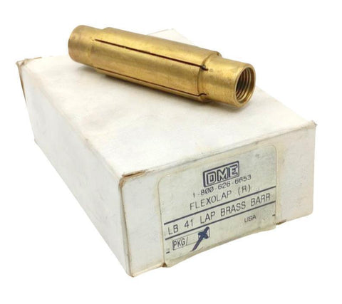 DME LB41 Brass FlexoLap (R) Lapping Barrels 3/4" Barrel - Box of (4)